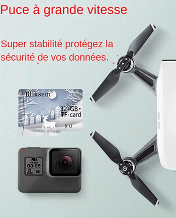 Mini carte SD Flash 32 go/64 go, haute vitesse
