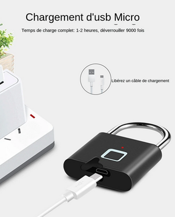 Serrure de porte intelligente à empreintes digitales – Image 3