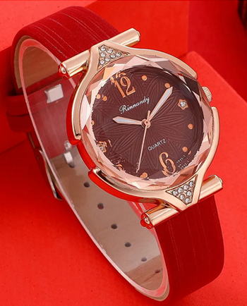Montre-bracelet analogique décontractée pour femme